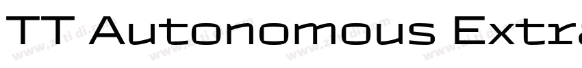 TT Autonomous ExtraB字体转换 TT Autonomous ExtraB字体转换